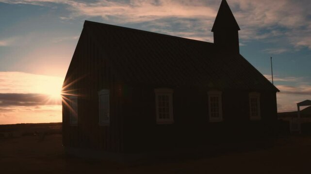 Historic Black Church in Iceland &ndash; Minimalist Architecture in Nature