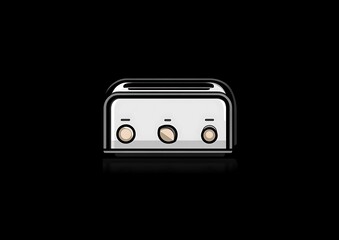 Simple toaster graphic design