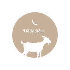 Eid-Al-Adha Mubakar Islamic Festival Background Design Template. Eid al adha mubarak Greetings Background. abstract Vector Illustration for greeting card, poster and banner.	