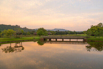Fototapeta premium Beautiful landscapes of the Brazilian Fazenda, Rio Grande do Sul, Brazil