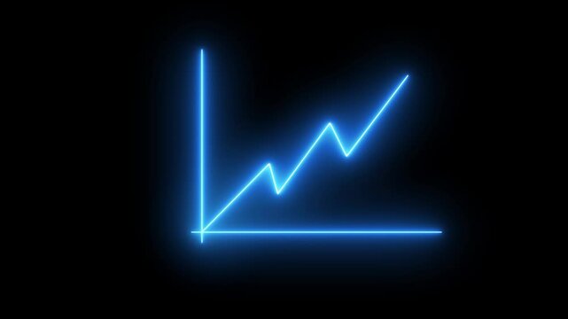 Business line arrow improvement business strategy arrow rising up business growth arrow and graph chart, abstract business graph chart business decline trend icon animation black ... See More