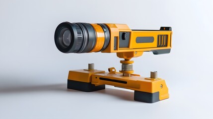 Futuristic Camera on Tripod.