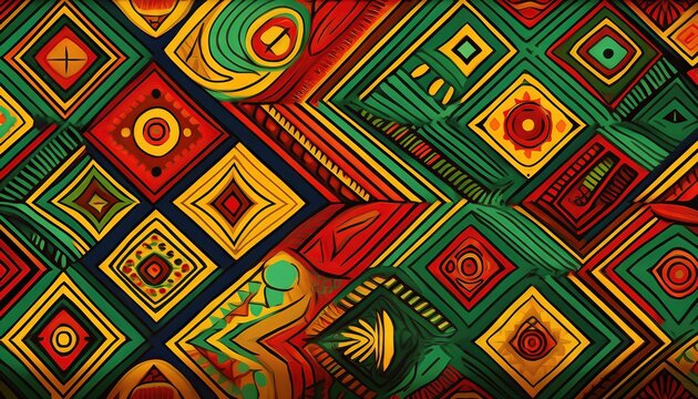 Solid African Pattern