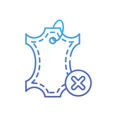 No Leather Vector icon