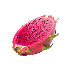 dragon fruit isolated on white