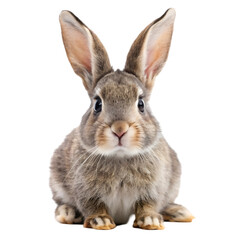 Rabbit isolated on white background