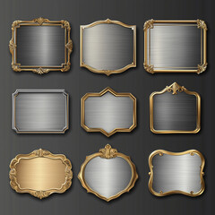 Graphic element isolation background for your design asset, game asset, Illustration