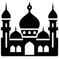 taj mahal silhouette