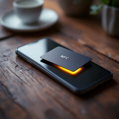 NFC Business Card Mockup