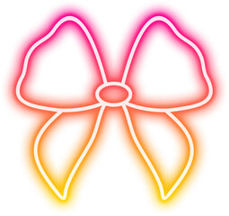 Neon Ribbon Sign