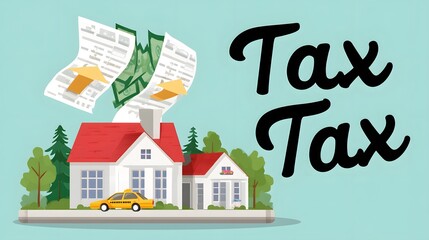 Trade war impacts export arrows hitting digital tax barriers in a home economy environment