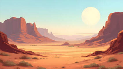 Naklejka premium monument valley arizona