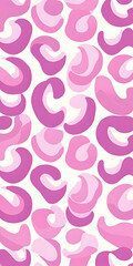 Pink abstract pattern background, ideal for textile, fashion, or website design