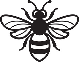 Bee vector logo design sign art illustrator