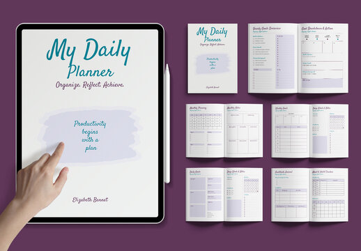 Daily Planner Notebook