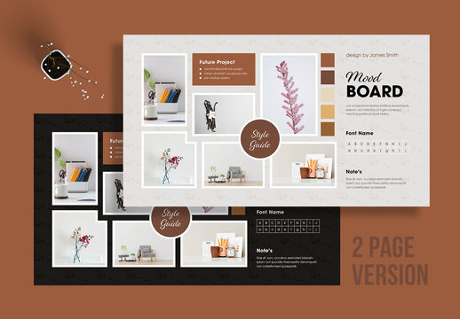 Style Guide Moodboard for Future Projects