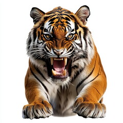 Obraz premium Ferocious Tiger Portrait Close-up