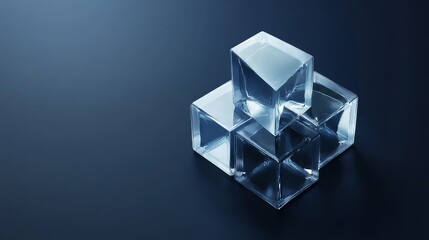 A futuristic and high-tech blue platform serves as the background, complete with network lines that convey the idea of connectivity, all presented in a 3D render