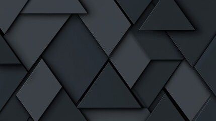 Obraz premium A futuristic and high-tech image featuring a dark background with a hexagonal cellular pattern, along with a wall texture that incorporates a 3D tile design of hexagons, all created through 3D
