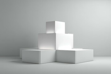 White Cube Display Platform Design