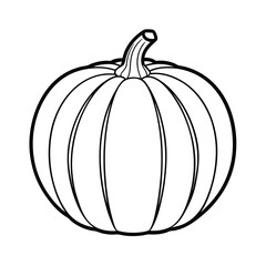 vector illustration of a pumpkin