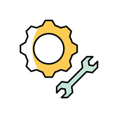 Repair Icon vector stock illustration