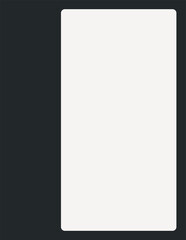 Rectangle frame background, black geometric design vector