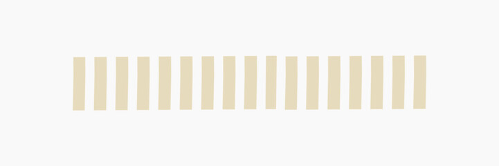 Beige stripes collage element vector