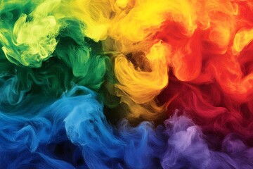 Fototapeta premium colorful smoke background