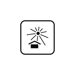  Protect From The Heat Of Sun Icon Symbol Vector