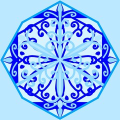 blue abstract background