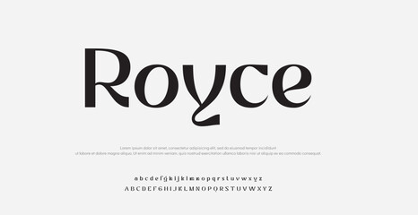 Minimal luxury font alphabet logo. Typography beauty fashion elegant minimalist serif italic fonts decorative wedding vintage retro logos. vector illustration