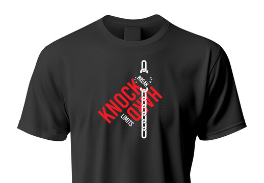 Motivational Hard Work Tshirt Design Layout