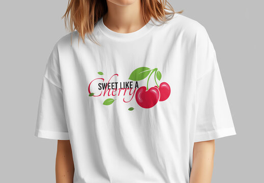 Cherry Tshirt Design Template