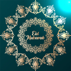 Eid Mubarak Background Design. Islamic, Eid Al Adah, Eid Al Fetor.