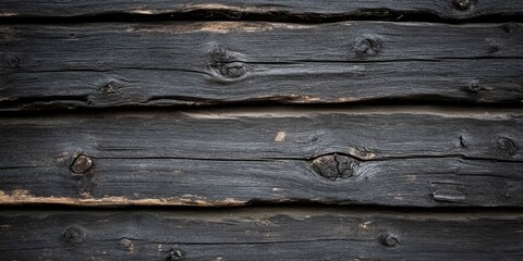 Fototapeta premium Dark Weathered Wooden Planks Background Texture