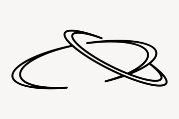 Abstract dynamic curved lines vector