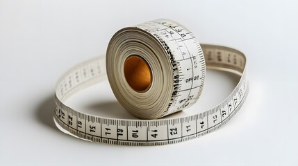Rolled Tailors Measuring Tape.
