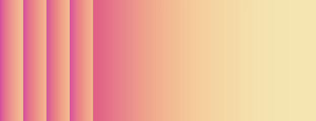 Gradient background with pink and yellow hues. The background features smooth transitions and soft pink and yellow tones. Minimal abstract gradient graphic vector background