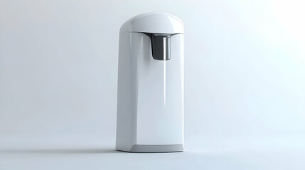 Sanitizer Dispenser Sleek White Design Clean Hygiene Product Modern Touchless