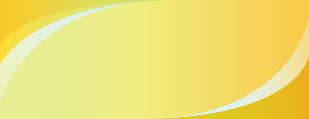 Yellow gradient background with smooth curves. The background features a yellow color scheme with a soft, flowing texture. Minimal abstract gradient curve vector background