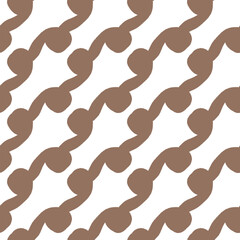 Seamless pattern with a simple abstract drawing