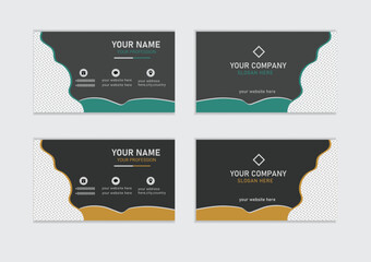 Modren business card design  template layout 