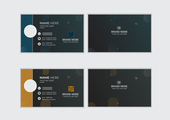 Modren business card design  template layout 