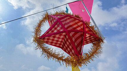 festive lantern in khmer new year © keavuth
