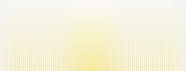 Gradient background with vertical yellow stripes on a white background, creating a soft, textured look with yellow accents. Gradient patterned background vector. Yellow background.