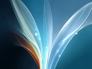Abstract Light Design Background Illustration
