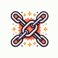 chain vector illustration 