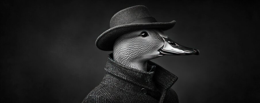 Duck in a Fedora