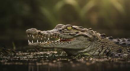 Crocodile in Water